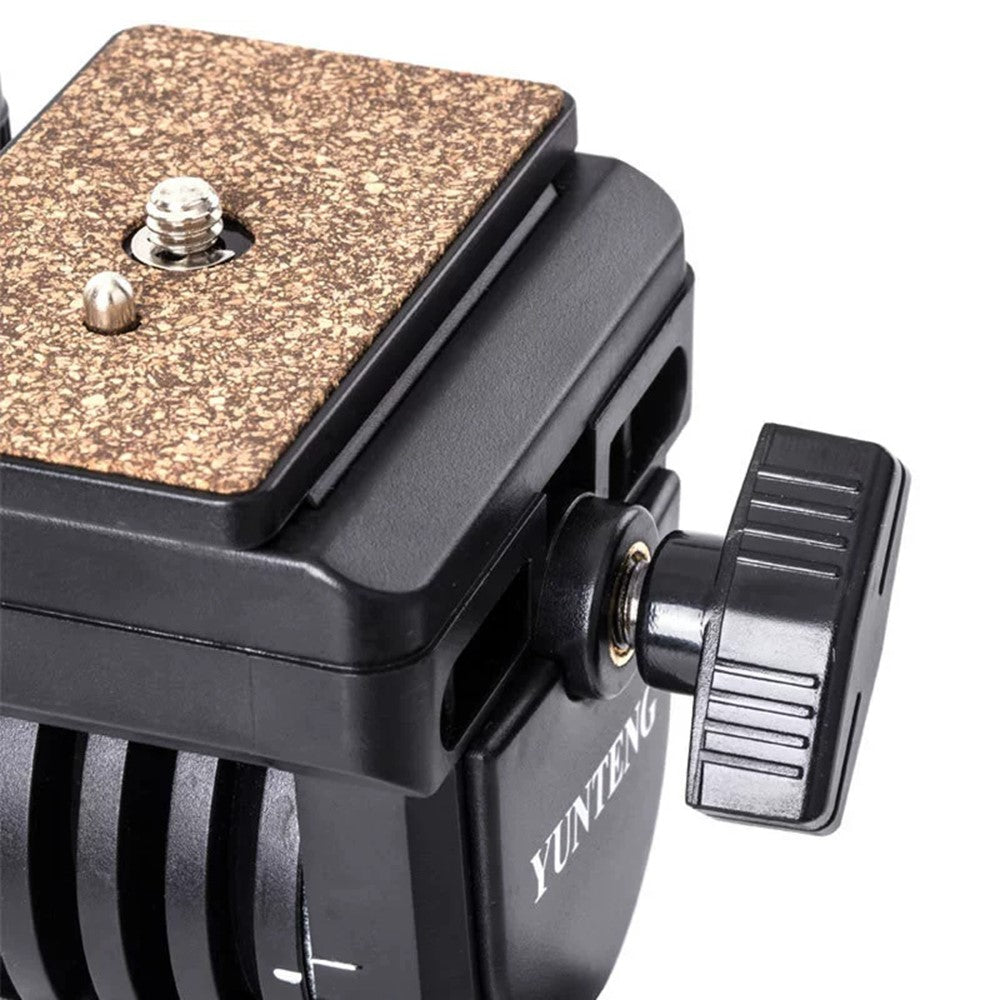 YUNTENG 930 Camera Slider Pan Tilt Head Hydraulic Damping Gimbal for DSLR / Mirrorless Camera / DV Camcorders