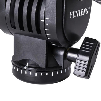 YUNTENG 950 Professional DV Camera DSLR Tripod Pan Tilt Head Hydraulic Damping Gimbal