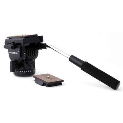 YUNTENG 950 Professional DV Camera DSLR Tripod Pan Tilt Head Hydraulic Damping Gimbal