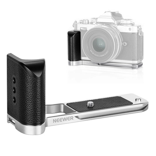 NEEWER VS108 L-Shaped Vertical Shooting Bracket for Nikon Zfc Mirrorless Camera Grip with Quick Release Plate