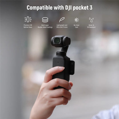NEEWER FL-P5 4-Pack Magnetic ND Filter Kit for DJI Osmo Pocket 3 Variable Neutral Density Filters
