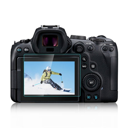 PULUZ PU5534 For Canon EOS R6 Camera 2.5D Curved Edge 9H Hardness Tempered Glass Screen Protector