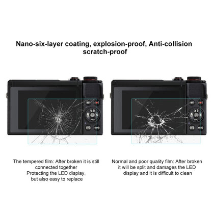 PULUZ PU5530 For Canon PowerShot G7 X Mark III Camera 2.5D Curved Edge 9H Tempered Glass Screen Protector