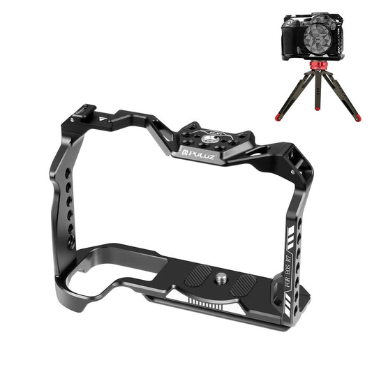 PULUZ PU3106B For Canon EOS R7 Camera Aluminum Alloy Rabbit Cage with 1 / 4 3 / 8 Inch Screw Hole