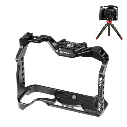 PULUZ PU3107B For Canon EOS R10 Camera Aluminum Alloy Rabbit Cage with 1 / 4 3 / 8 Inch Screw Hole
