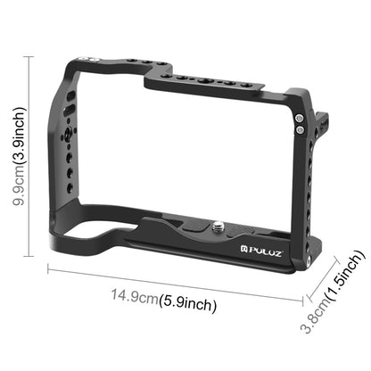 PULUZ PU3113B For Canon EOS RP Aluminum Alloy Rabbit Cage with1 / 4 3 / 8 Inch Screw Holes Camera Accessories