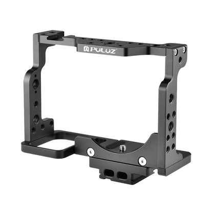 PULUZ PU3097B For Nikon Z 7 / Z 6 Mirrorless Camera Cage Aluminum Alloy Cold Shoe Mount Expansion Cage