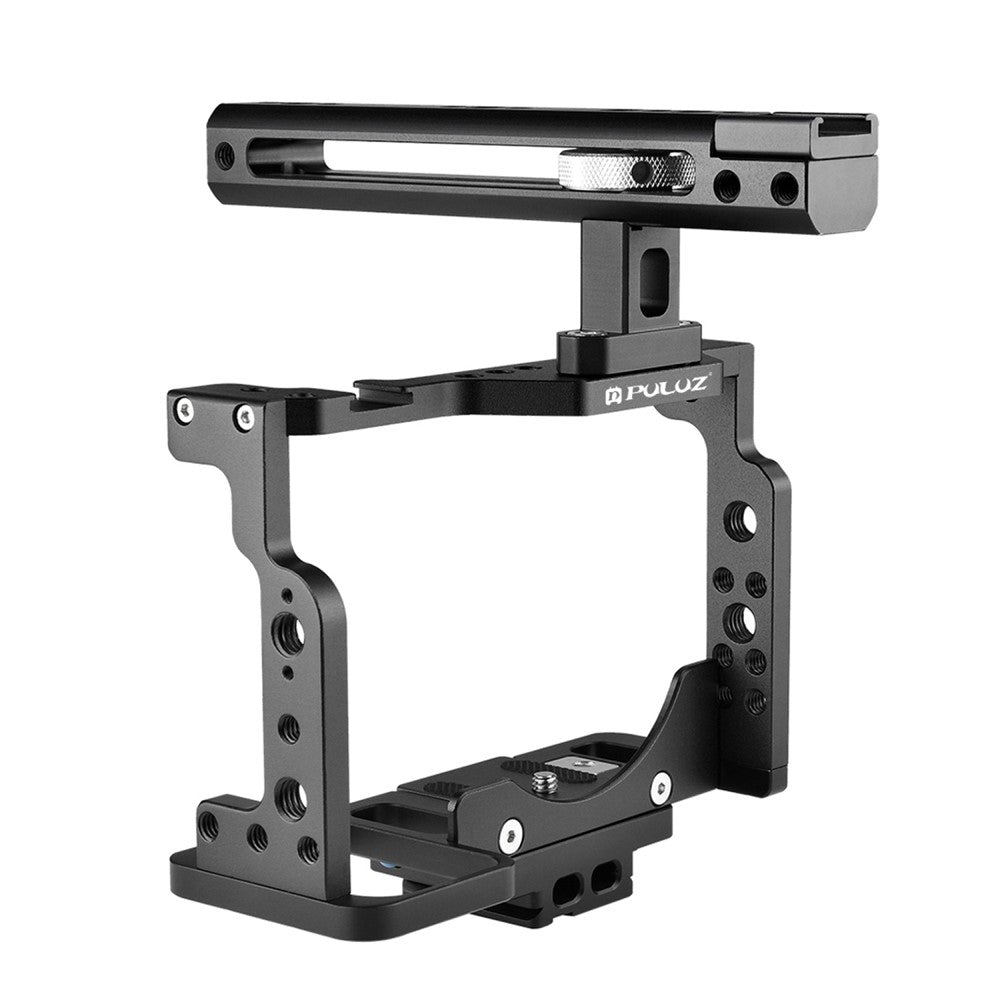 PULUZ PU3098B For Nikon Z 7  /  Z 6 Aluminum Alloy Rabbit Cage with Handle Camera Accessories
