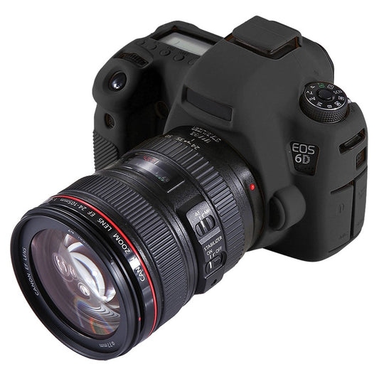 PULUZ PU7101 Camera Silicone Protective Case for Canon EOS 6D Full Body Protective Cover