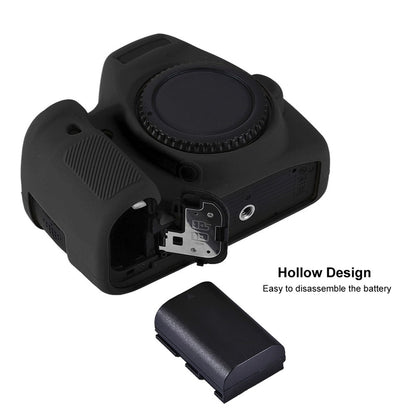 PULUZ PU7101 Camera Silicone Protective Case for Canon EOS 6D Full Body Protective Cover