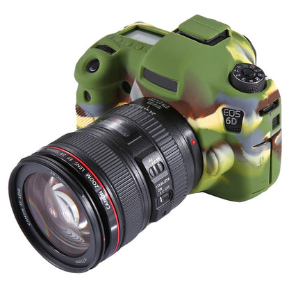 PULUZ PU7101 Camera Silicone Protective Case for Canon EOS 6D Full Body Protective Cover