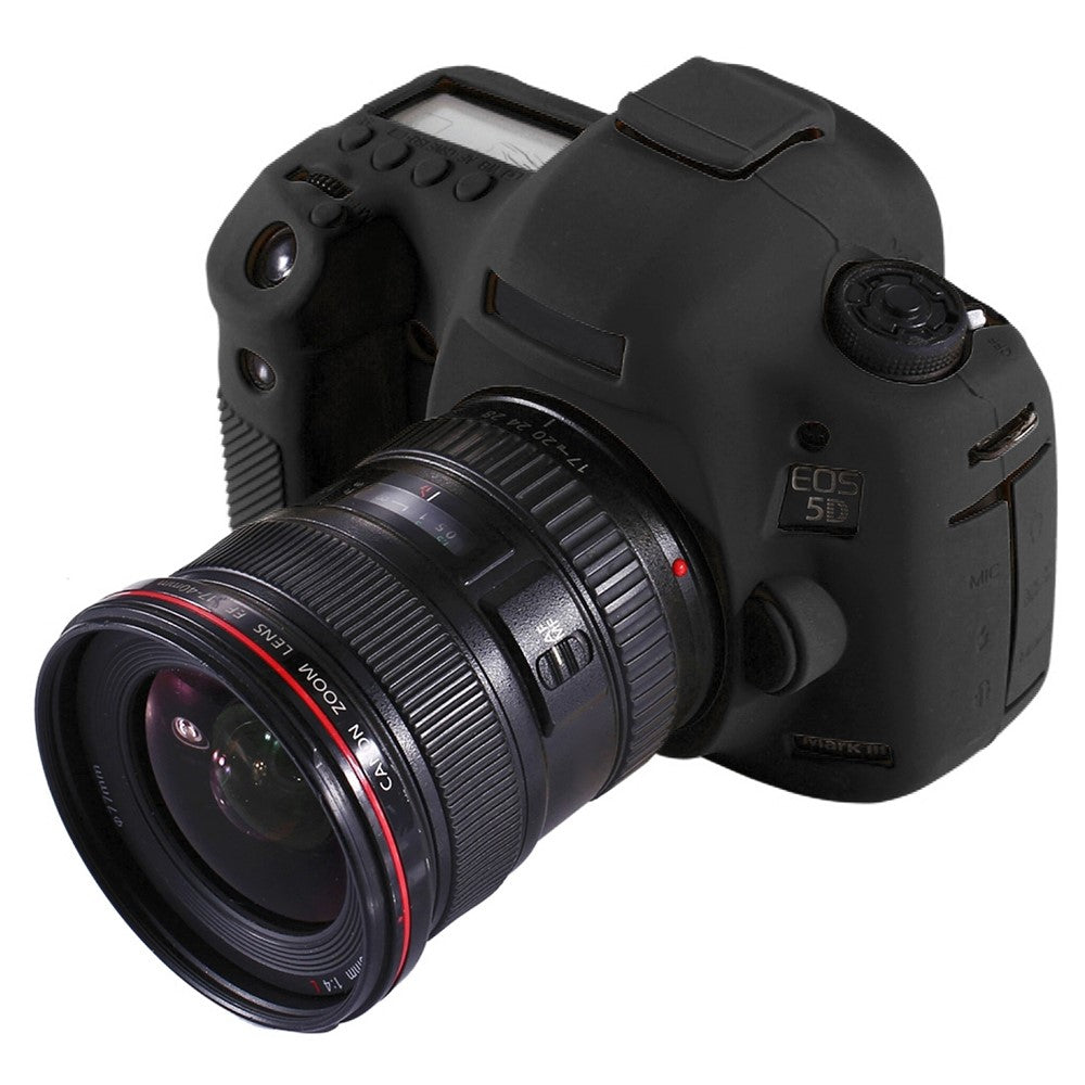 PULUZ PU7102 Camera Case for Canon EOS 5D Mark III Shockproof Soft Silicone Protective Cover