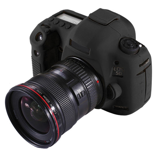 PULUZ PU7102 Camera Case for Canon EOS 5D Mark III Shockproof Soft Silicone Protective Cover