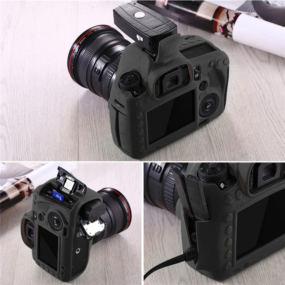 PULUZ PU7102 Camera Case for Canon EOS 5D Mark III Shockproof Soft Silicone Protective Cover