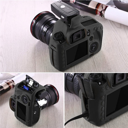 PULUZ PU7102 Camera Case for Canon EOS 5D Mark III Shockproof Soft Silicone Protective Cover