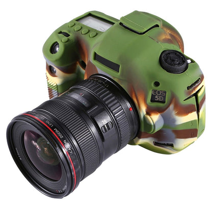 PULUZ PU7102 Camera Case for Canon EOS 5D Mark III Shockproof Soft Silicone Protective Cover
