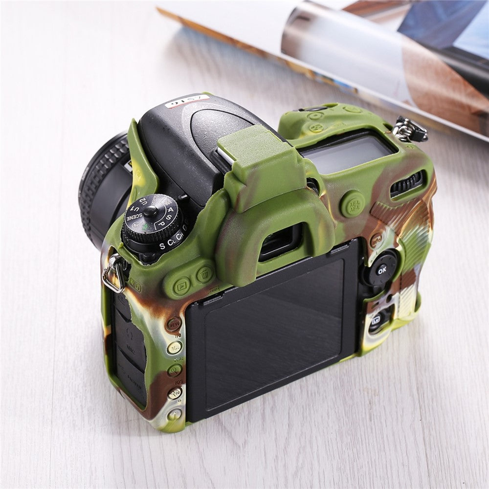 PULUZ PU7103 Camera Case for Nikon D750 Soft Silicone Protective Cover Housing Skin