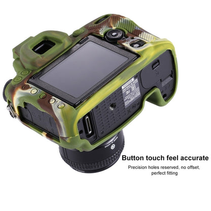 PULUZ PU7103 Camera Case for Nikon D750 Soft Silicone Protective Cover Housing Skin