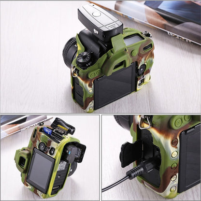 PULUZ PU7103 Camera Case for Nikon D750 Soft Silicone Protective Cover Housing Skin