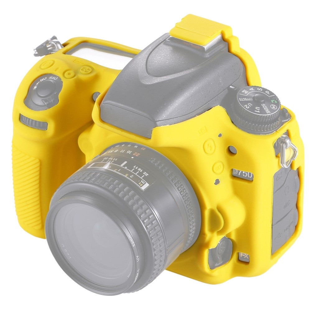 PULUZ PU7103 Camera Case for Nikon D750 Soft Silicone Protective Cover Housing Skin