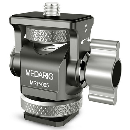 MEDARIG MPR-005 DSLR Mirrorless Camera Adjustable Aluminum Alloy Mount Cold Shoe Adapter