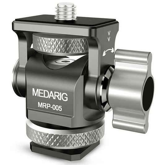 MEDARIG MPR-005 DSLR Mirrorless Camera Adjustable Aluminum Alloy Mount Cold Shoe Adapter