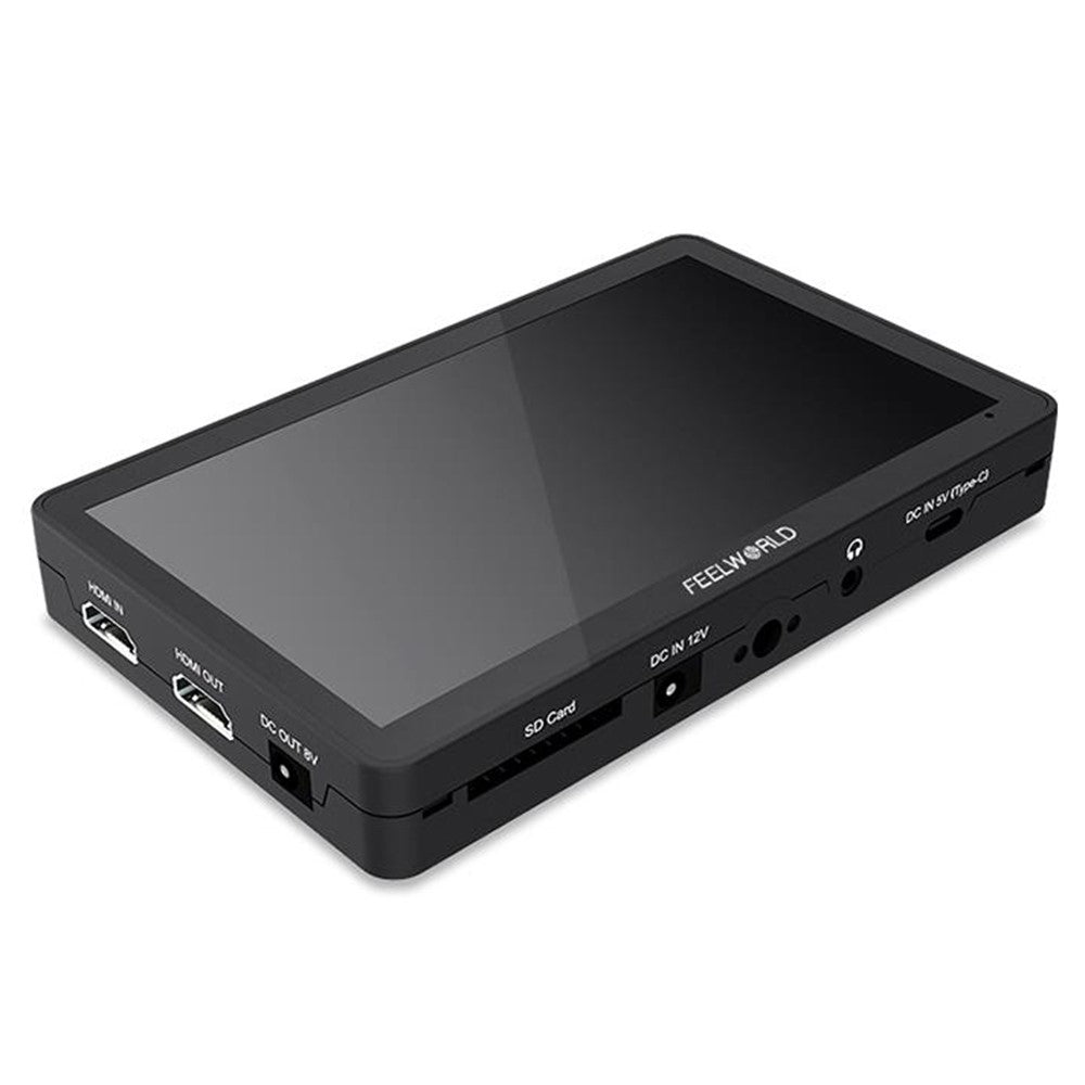 FEELWORLD F6 PLUS V2 4K Photography Monitor 6 Inch Touch Screen Display for DSLR / Mirrorless Camera Accessory