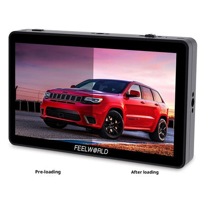 FEELWORLD F6 PLUS V2 4K Photography Monitor 6 Inch Touch Screen Display for DSLR / Mirrorless Camera Accessory