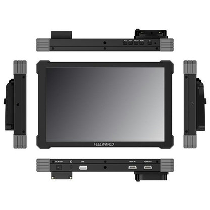 FEELWORLD T10 10.1 Inch 4K Camera Monitor External Display for DSLR / Mirrorless Cameras