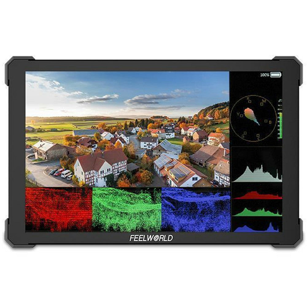 FEELWORLD T10 10.1 Inch 4K Camera Monitor External Display for DSLR / Mirrorless Cameras