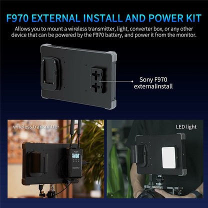 FEELWORLD T10 10.1 Inch 4K Camera Monitor External Display for DSLR / Mirrorless Cameras
