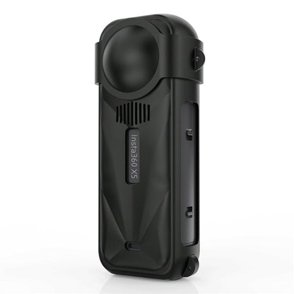 0154 For Insta360 X5 Silicone Case Action Camera Protective Cover Soft Shell