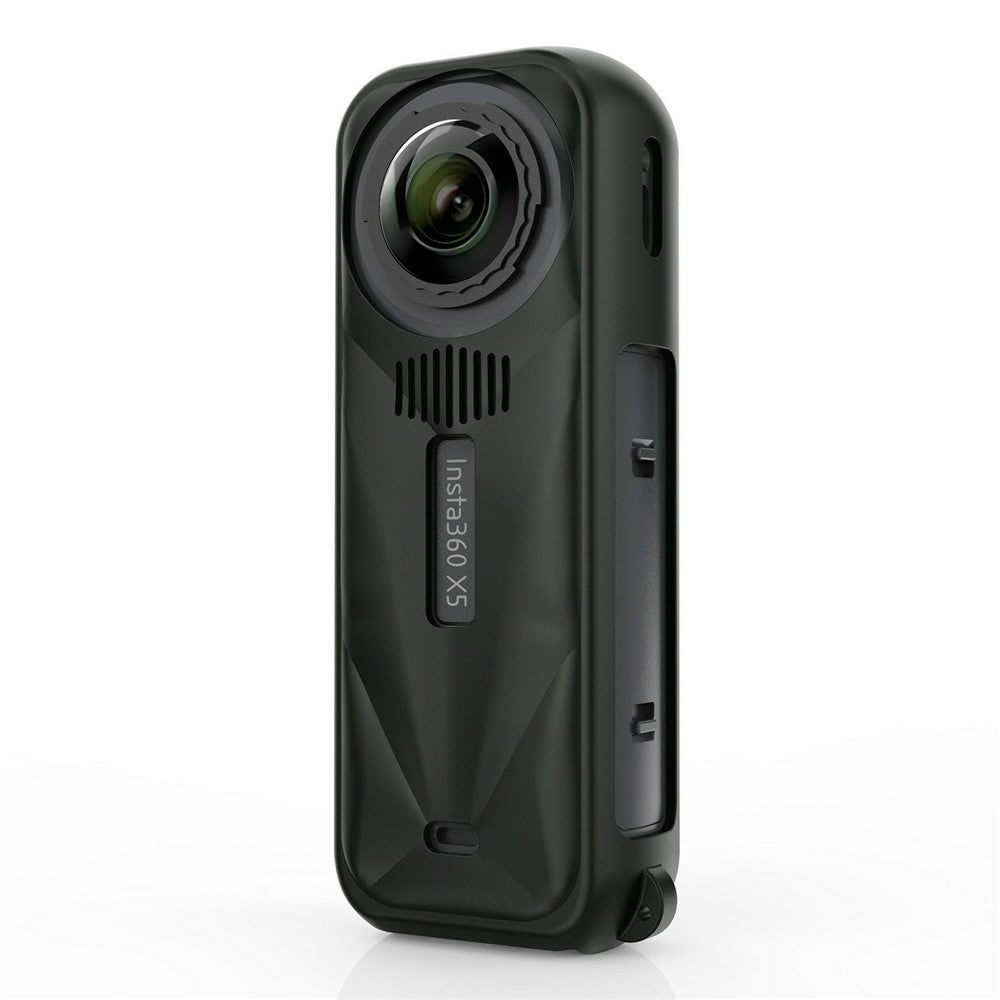 0154 For Insta360 X5 Silicone Case Action Camera Protective Cover Soft Shell