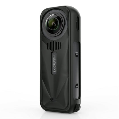 0154 For Insta360 X5 Silicone Case Action Camera Protective Cover Soft Shell