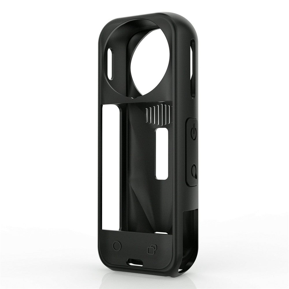 0154 For Insta360 X5 Silicone Case Action Camera Protective Cover Soft Shell