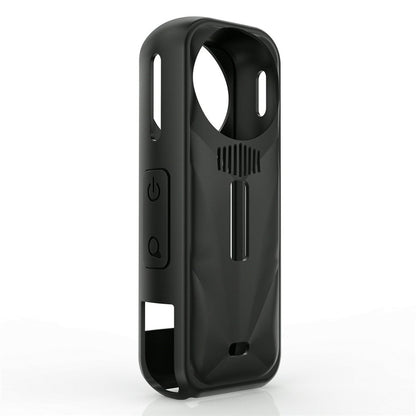 0154 For Insta360 X5 Silicone Case Action Camera Protective Cover Soft Shell