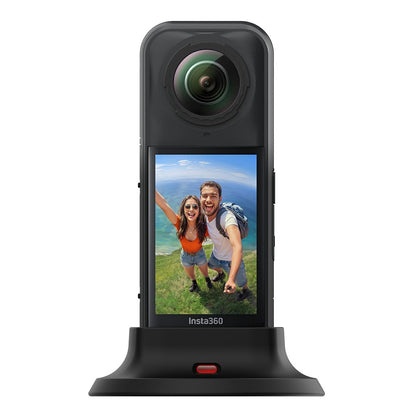 0153 For Insta360 X5 Silicone Desktop Stand Camera Anti-skid Fixed Extension Base