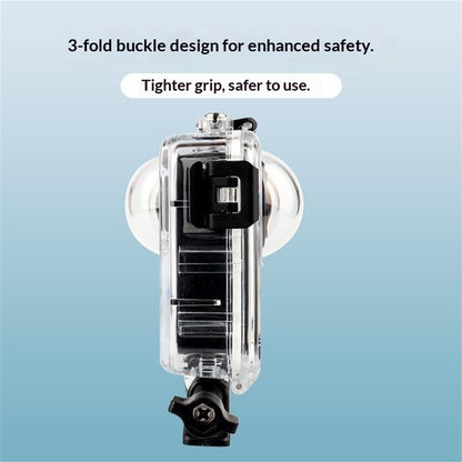 For GoPro MAX2 50m Diving Waterproof Action Camera Case Panoramic Action Camera Protective Shell