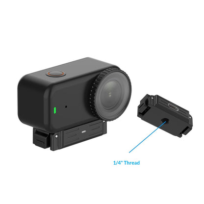 For DJI Osmo Nano / Action 6 Quick Release Adapter Base with 1 / 4 Inch Thread Mount Action Camera Accessories