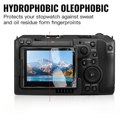 3Pcs for Canon EOS C50 Camera Screen Protector 9H Tempered Glass Anti-Scratch HD Camera Film