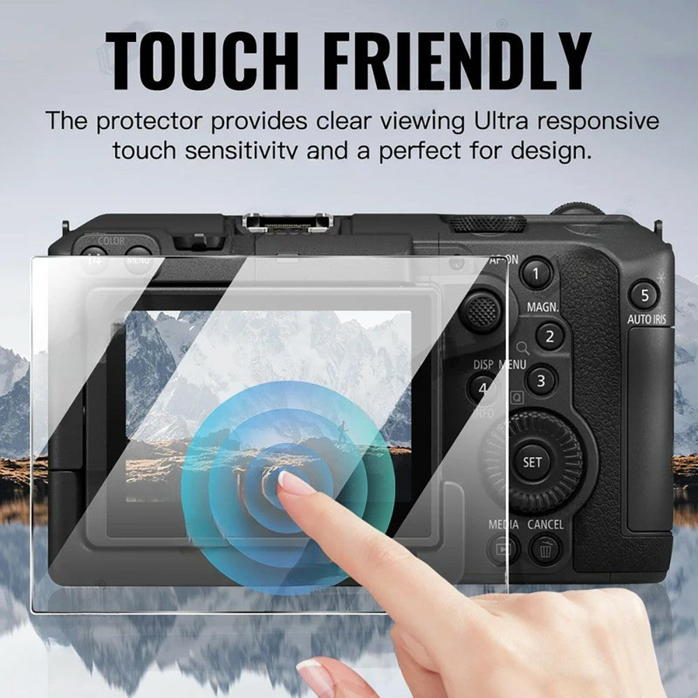 3Pcs for Canon EOS C50 Camera Screen Protector 9H Tempered Glass Anti-Scratch HD Camera Film