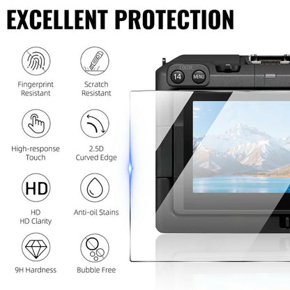 3Pcs for Canon EOS C50 Camera Screen Protector 9H Tempered Glass Anti-Scratch HD Camera Film