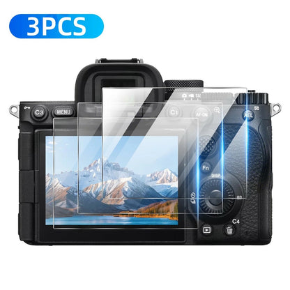 3Pcs for Sony Alpha 7 V Camera Screen Protector 9H Tempered Glass Anti-Scratch HD Camera Film