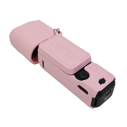 For DJI Osmo Pocket 3 Silicone Case Camera Soft Protective Cover with Lens Cap Screen Cover