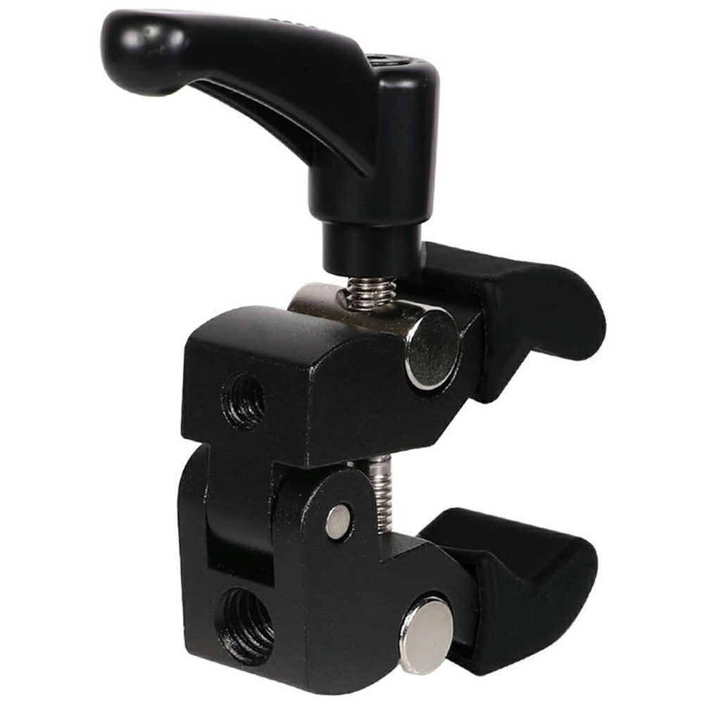 Z039 Photography Clamp 1 / 4''  3 / 8'' Thread Crab Pliers Clip for DSLR Cameras