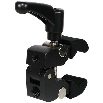 Z039 Photography Clamp 1 / 4''  3 / 8'' Thread Crab Pliers Clip for DSLR Cameras