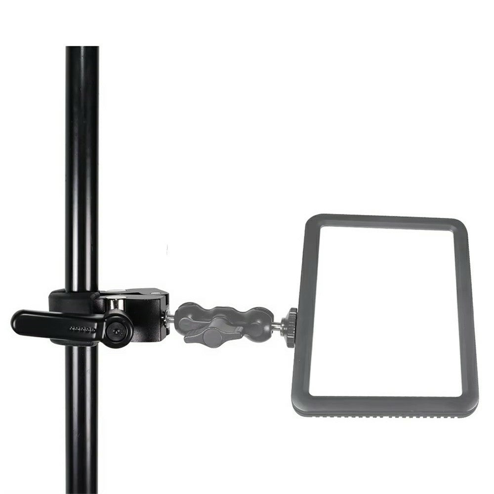 Z039 Photography Clamp 1 / 4''  3 / 8'' Thread Crab Pliers Clip for DSLR Cameras