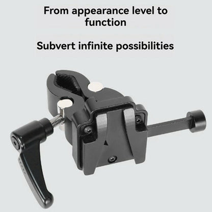 LB16 Aluminum Alloy Camera Clamp V-Lock Mount Quick Release Adapter for V-Port Battery Plate