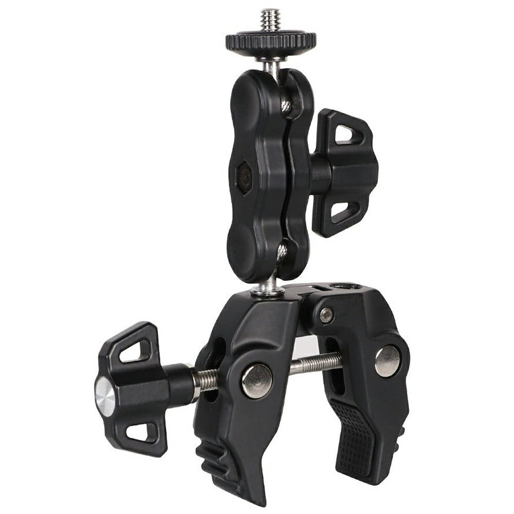 Z057 Aluminum Alloy Crab Clamp Magic Arm 360 Degree Rotating Super Clamp Photography Equipment