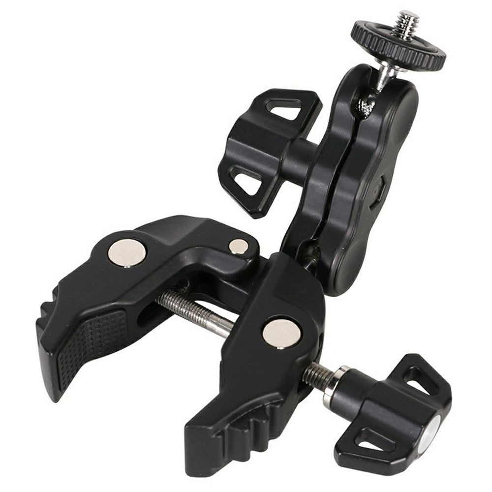 Z057 Aluminum Alloy Crab Clamp Magic Arm 360 Degree Rotating Super Clamp Photography Equipment